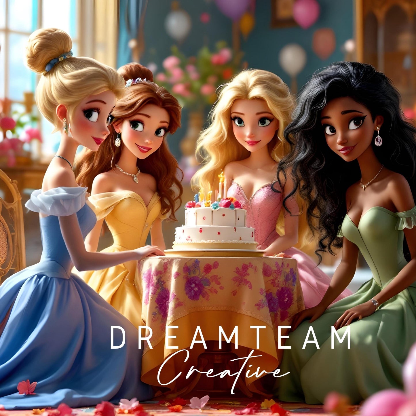 Princess Video Invitation Digital Princess Birthday Video Invite Animated Princess Evite Princess Invitation Princess Party Video Evite MP4