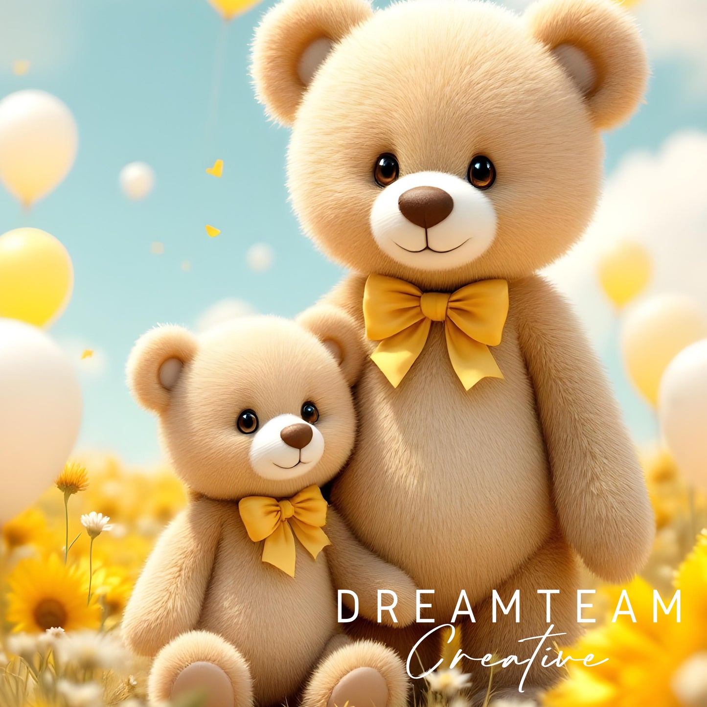 TEDDY BEAR Baby Shower Invitation Yellow Teddy Bear Video Invite Bearly Wait Baby Shower Video Invitation Gender Neutral Baby Shower Evite